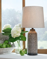 Warmstead Furniture - Ashley Furniture - Lanson Lighting - Metal Table Lamp (Set of 2) / Antique Bronze Finish - L204454